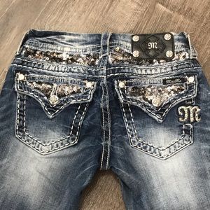 Miss Me Bootcut jeans sz 25